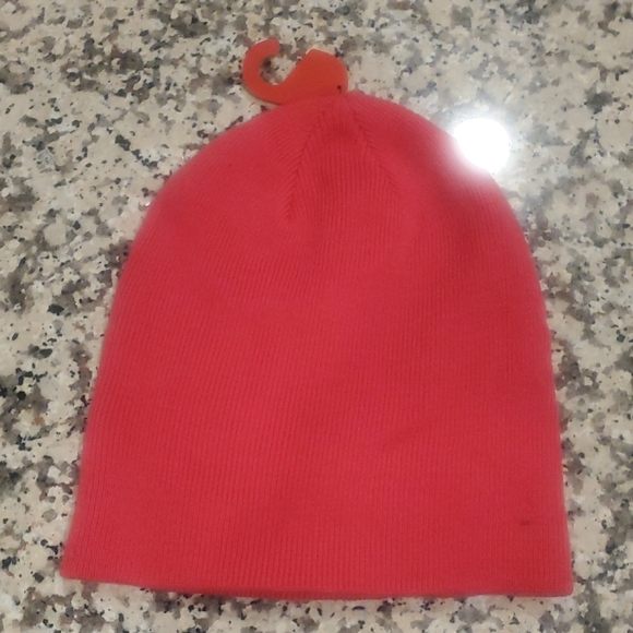 Helly Hansen Kids Red Knit Hat - Picture 2 of 3
